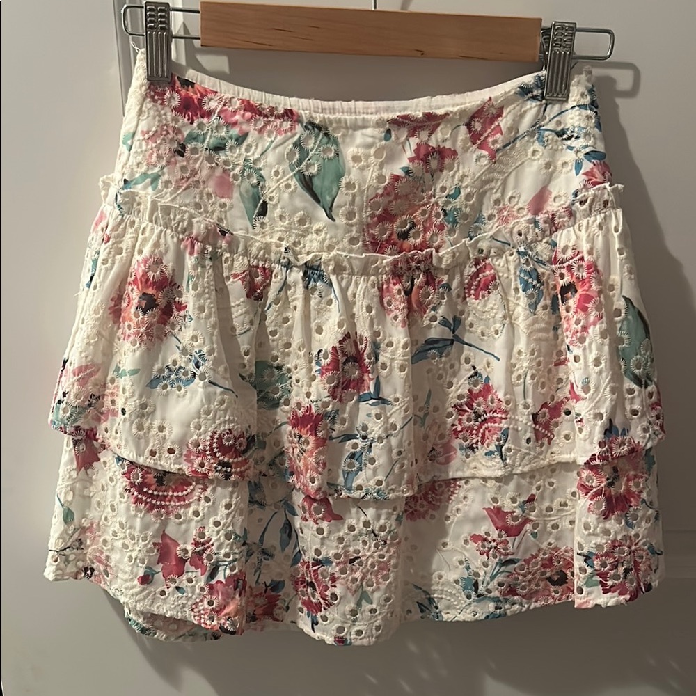 Showpo eyelet mini skirt